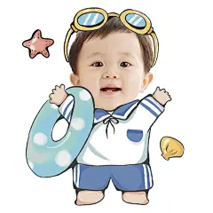 萌娃系列贴纸