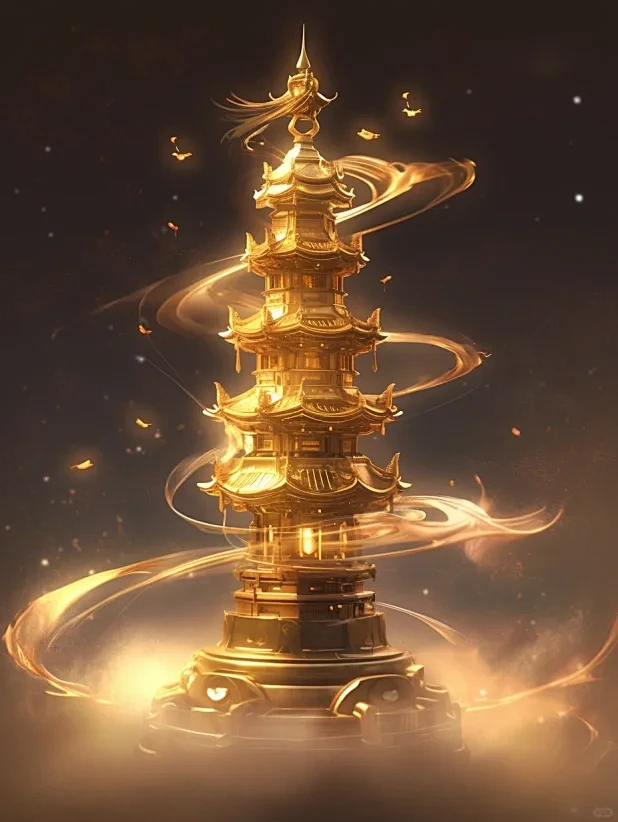 封神法宝｜黄金玲珑宝塔 - 小红书-花瓣网