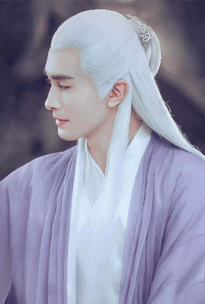 紫衣白发东华帝君