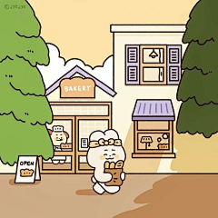 嗨罗勒采集到清新小漫画