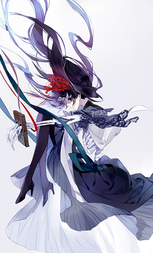 动漫,pixiv,二次元,少女,插画,魔...