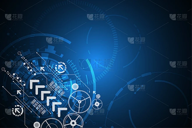 Vector background in the concept of technology.图片_其他图片图片素材-花瓣网