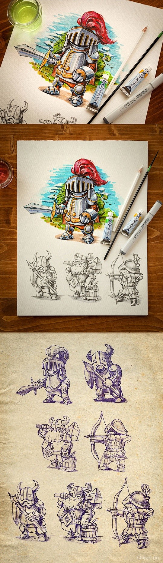Mike 角色设计欣赏 插画欣赏 游戏角...