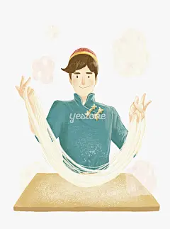 韩国插画_插画_暖男_清新__Yestone邑石网_高品质的版权图片及商业正版图片素材提供商