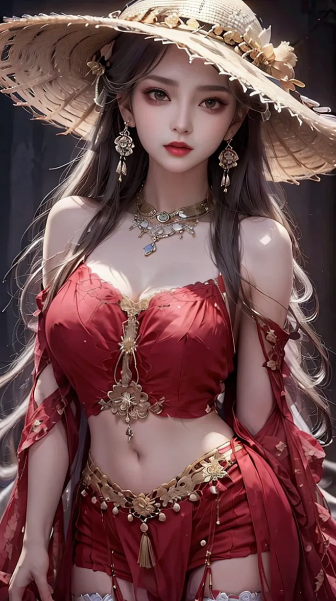 ai绘画，海边的女侠-今日头条