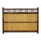 Oriental Furniture - Japanese Bamboo Kumo Fence - Home Fencing And Gates