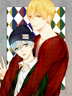 手绘漫画动漫男男