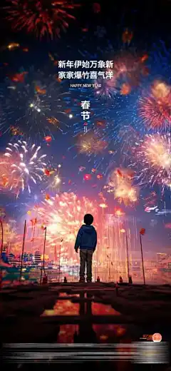 地产春节海报_源文件下载_PSD格式_1080X2340像素-微信,烟花,春节,地产,地产海报-作品编号:2024012410312701-志设-zs9.com
