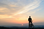 cyclist in the morning by Catalin Grigoriu on 500px