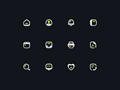 谢家慧采集到icon/线性