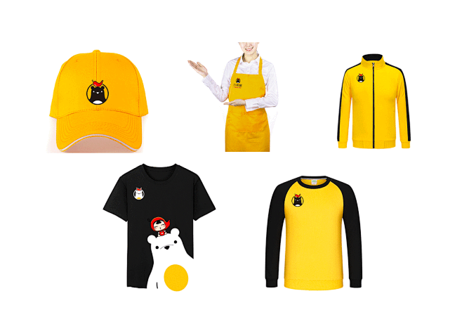 【小熊椒】麻辣烫餐饮品牌logo设计及全...