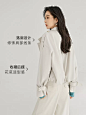 对白法式设计感短款风衣女2023年新款气质简约休闲百搭通勤外套-tmall.com天猫