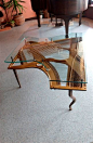 钢琴#旧物改造#桌子