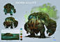 design for last project----<龙骑战歌>[moss giant], Xuexiang Zhang : design for last project----<龙骑战歌>[moss giant] by Xuexiang Zhang on ArtStation.