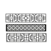 栏杆 窗 花纹 中国风