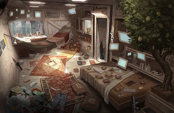【科幻图集】飞船内部
