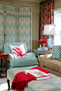 Bella View - eclectic - living room - little rock - Tobi Fairley Interior Design