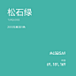 2010年度流行色Turquoise松石绿