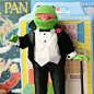 -31 陶瓷 Kermit 西装绅士手杖款 有部分盒子 