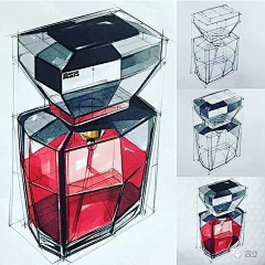 蓝心翎采集到产品手绘