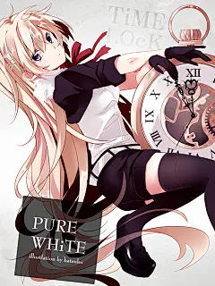 【你几点才会开始认真？】钟表特辑 : 钟表是我们日常生活中不可或缺的一个工具。钟表的尺寸和使用场所有很多种，比如挂钟、手表、座钟等等。虽然近年来人们常常用手机来确认时间，但是在各种商务场合和考试时，钟表还是一个必备的工具。
1970年代的时候，手表、座钟等的主流是以发条为动力。而现在大部分都是以电为动力，在时间上很少会产生误差的石英表。不过，因为怀念过去那种能给人温暖感觉的机械式钟表的爱好者很多，所以至今也仍在继续生产过去的那种钟表。
这次就为大家送上以无休止地记录时间的钟表为主题描绘的插画作品特辑。