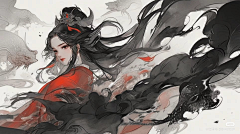 爱画画的星越采集到古风无人