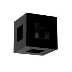 塑形节™ |Black Clay Floating Geometry Pack 1 3D 插画 --- Shapefest™ | Black Clay Floating Geometry Pack 1 3D Illustrations