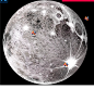 月球表面宇宙月表星空月球星星夜晚天空太空高清月球圆月月凸月ps