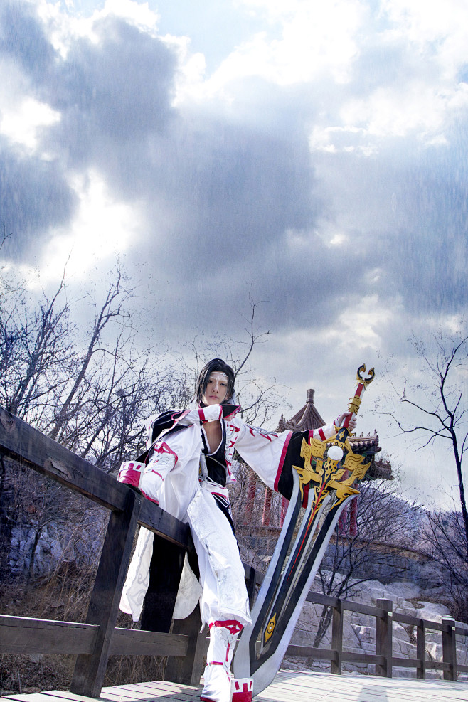 #cosplay# #剑侠情缘三# 《剑殇》藏剑 成男