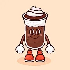 潮流趣味卡通手绘水果蔬菜饮料啤酒美食插画海报AI矢量设计素材-淘宝网