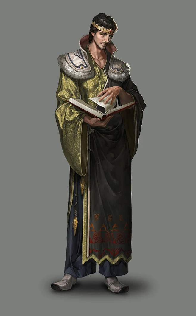 NPC Concept图片_写实立绘图片素材-花瓣网