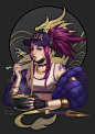 KDA-Akali-by-X-Dawn-Zeng-HD-Wallpaper-Background-Fan-Art-Artwork-League-of-Legends-lol.jpg (1920×2716)