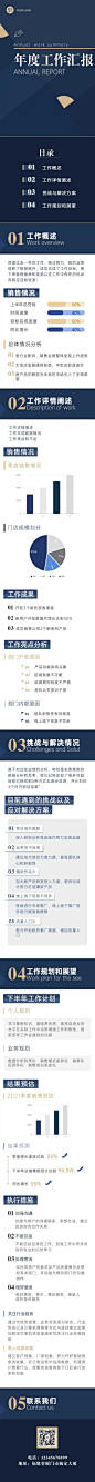 个人年度工作总结汇报长图