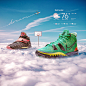 composites foot footlocker jordan kids locker Nike photo photoshop sneakers