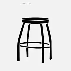 黑色手绘圆形丁凳免抠图图片大小2000x2000px 图片尺寸140.06 KB 来自PNG搜索网 pngss.com 免费免扣png素材下载！吧台凳子#餐馆#餐厅#丁凳#酒吧#卡通手绘#圆形凳子#