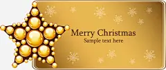 圣诞节金色贺卡高清素材 christmas merry 唯美星星 圣诞节贺卡 奢华 金色星星 金色贺卡 免抠png 设计图片 免费下载