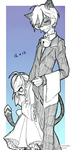 瓢虫雷迪和黑猫诺儿 愛情,漫畫,蒙面,四格,真面目,魔法