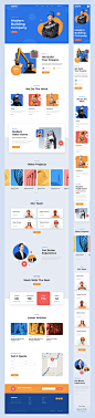 AProject | Responsive Landing Pages Bundle : AProject - Weekly Updated Responsive Landing Pages Bundle. Perfectly organized and designed with latest design trends. Created for Sketch, Figma and Adobe XD.What You Get+ Big Pack of Responsive Landing Pages (