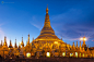 Shwedagon Pagoda, Yagon, Myanmar