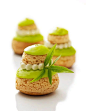 religieuses à la verveine  #plating #presentation
