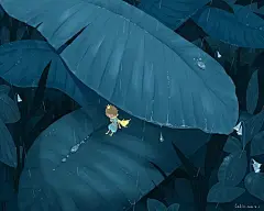 淅沥沥。。下雨了、sad、labix、唯美插画、蜡笔、唯美插画选辑一、相信童话的人是幸福的、温馨 治愈、萌、韩国 中国 欧美 插画、漫、xx微笑的鱼、小王子