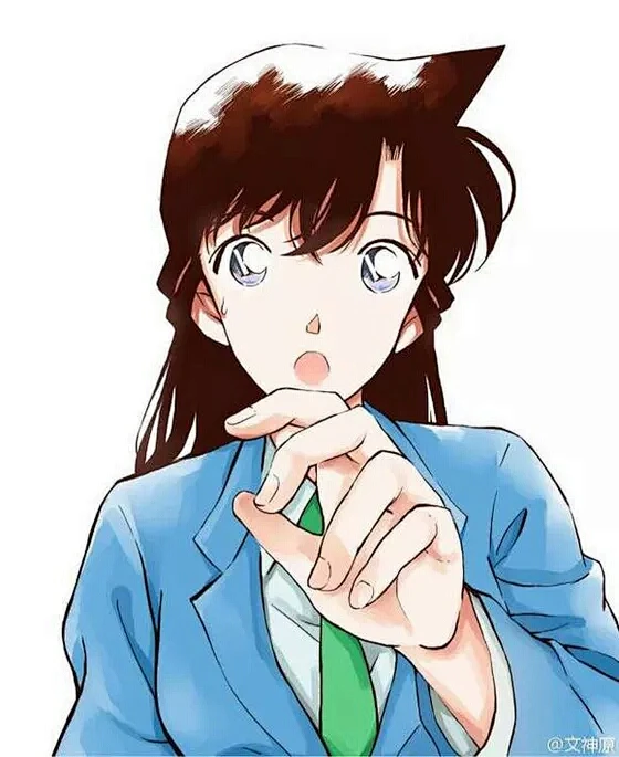 名侦探柯南#毛利兰#-花瓣网