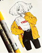 Anime Art Feature Page  在 Instagram 上发布：“Yellow or red ?  Art by  @dayo3.art Admin  @karniale Follow  @animeart_tr  . . . _________________________ #draw #drawing #art #wip…” : 21.4K 次赞、 98 条评论 - Anime Art Feature Page  (@animeart_tr) 在 Instagram 发布：“Yell