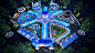 winter Event design designer 3д concert concept art арт Advertising  3ds max