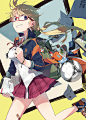 清新少女生活主题插画  ins： Hitogome ​ ​​​ ​​​​