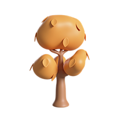 设计个师采集到免抠png｜3D秋天素材