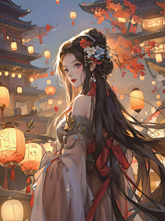 柳夏枝萌采集到（古风/双/单/）长期合作＋【qq1161405014】
