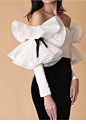 Cute-white-shirt-with-ruffles