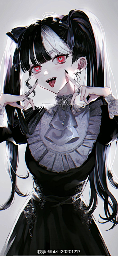 头号病友采集到插画女