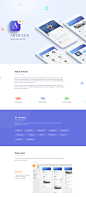 Products : Articlex is an article/blog app as well as a hybrid iOS app design platform. Most of the section’s design can be used for another platform easily.

It is simple and user-friendly with the cool interface. Basically, this app design platform will
